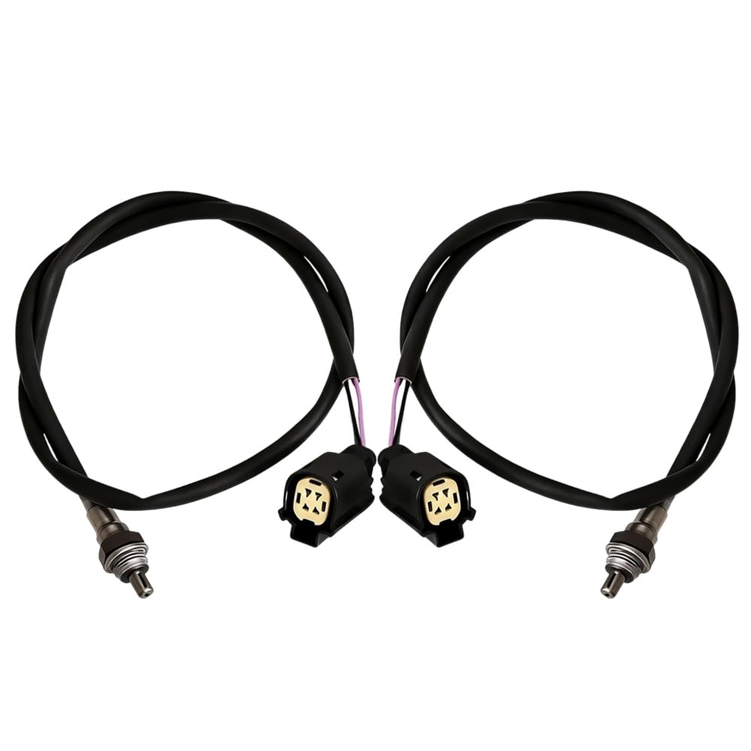 Oxygen O2 Sensor 2pcs 32700026 32700006 Upstream Downstream Fits for Harley-D...