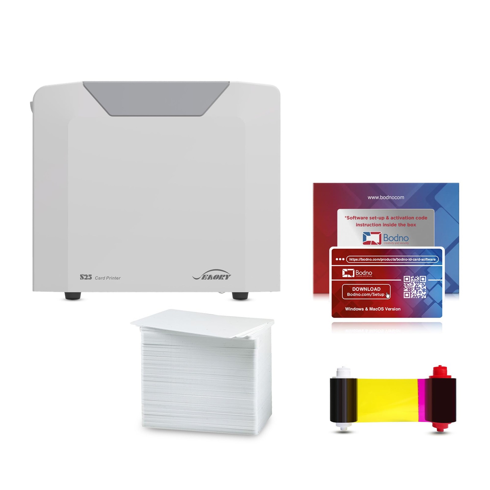 Bodno Seaory S25 Single Sided ID Card Printer &  Edition