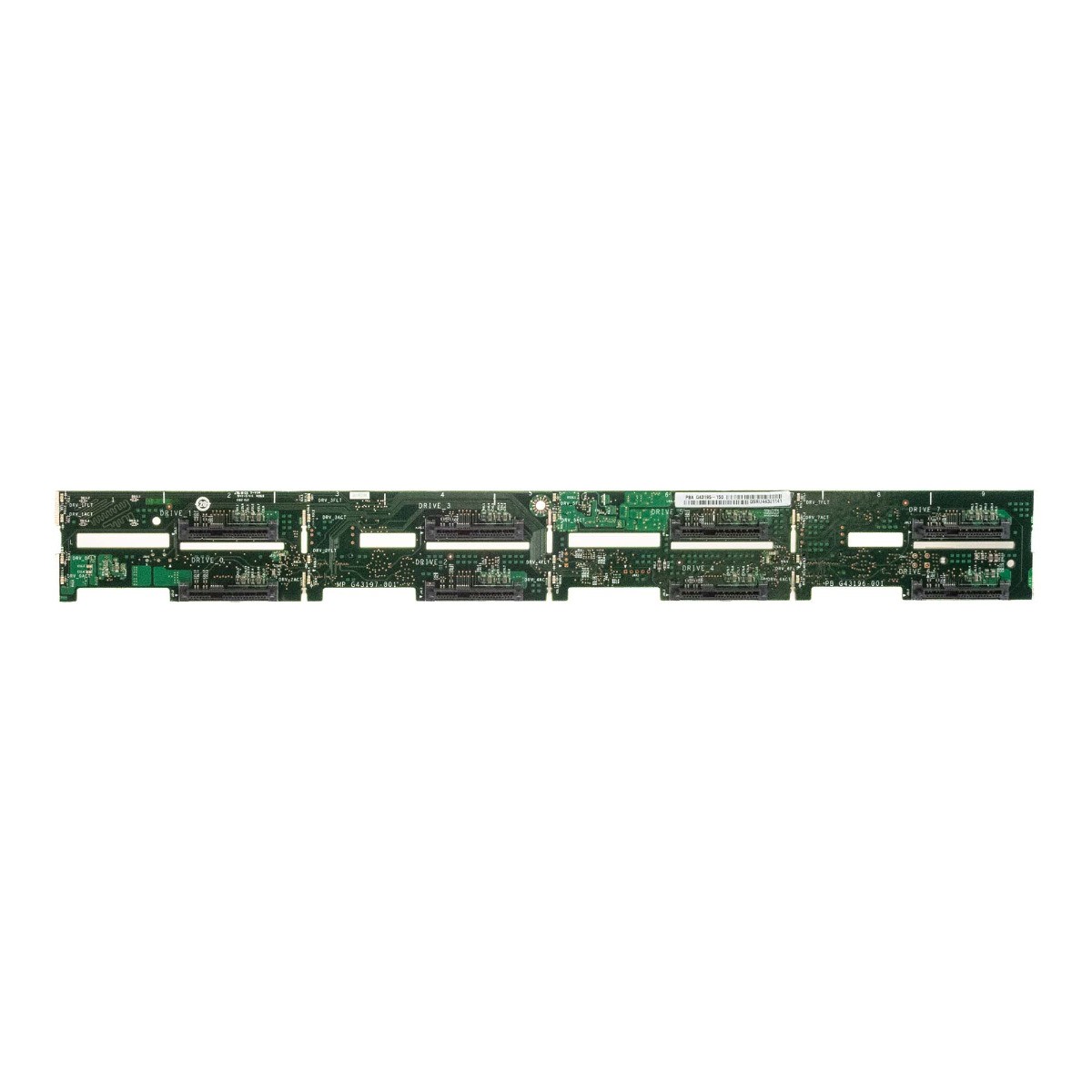 INTEL DAS6GHD76A0 G43195-150 BACKPLANE 8x SAS R1000