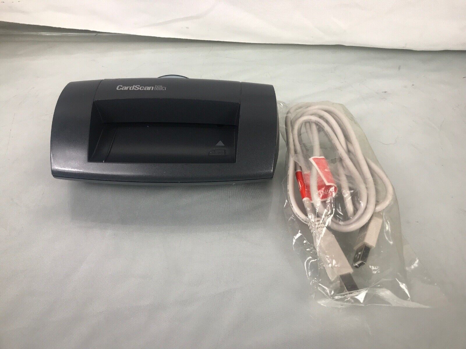 Corex CardScan 600cx Business Card Scanner with USB Cable Executive Model