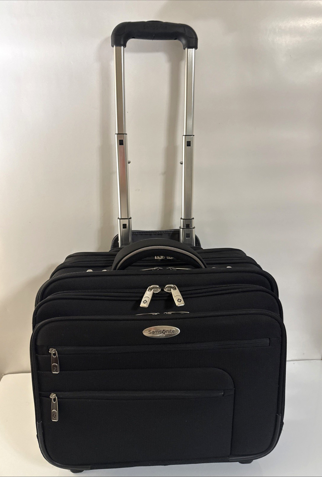 Samsonite Black 16" Wheeled Computer Case Overnighter & 15" Laptop Sleeve