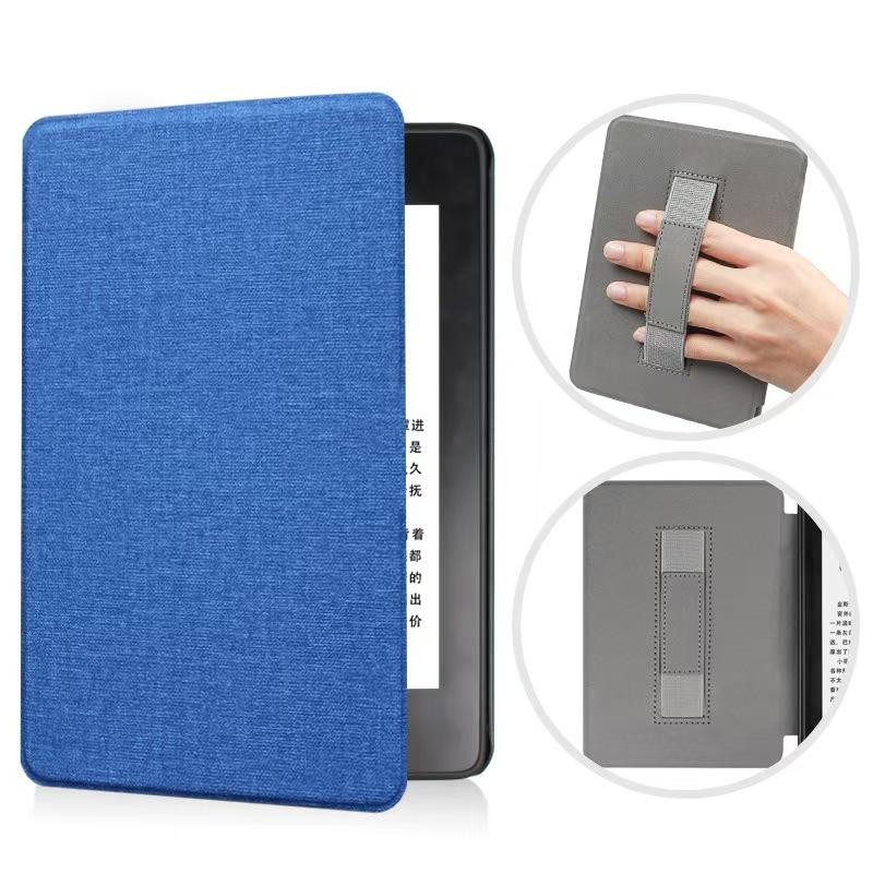 PU Leather Case For Kindle Paperwhite 1 2 3 5th 6th 7th Gen Cover Hand Strap
