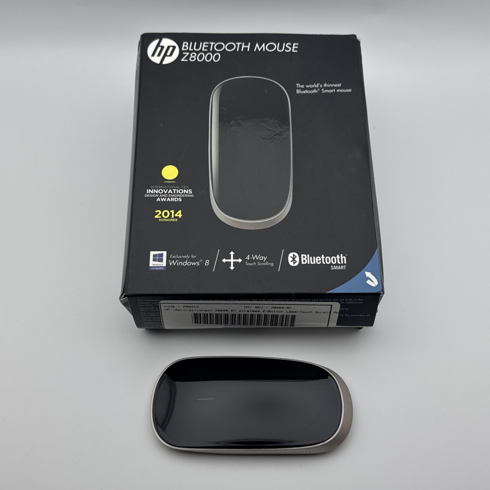 Ultra Rare Vintage HP Mouse Z8000 Bluetooth Mouse “The World’s Thinnest” 4-Way