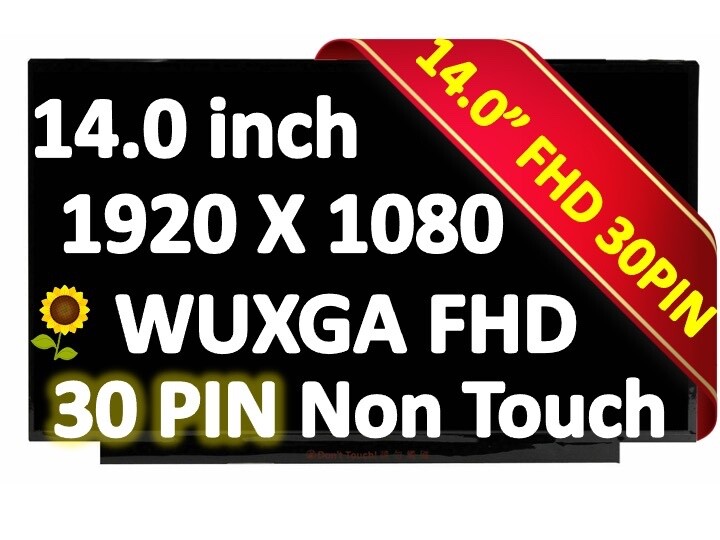 TV140FHM-NH2 IPS Wide View LCD Screen FHD 1920x1080 Matte TESTED WARRANTY
