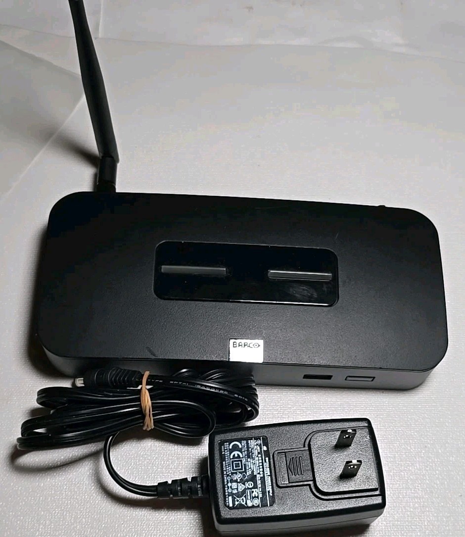 Barco R9861008 Clickshare Wireless Presentation System With Power Supply