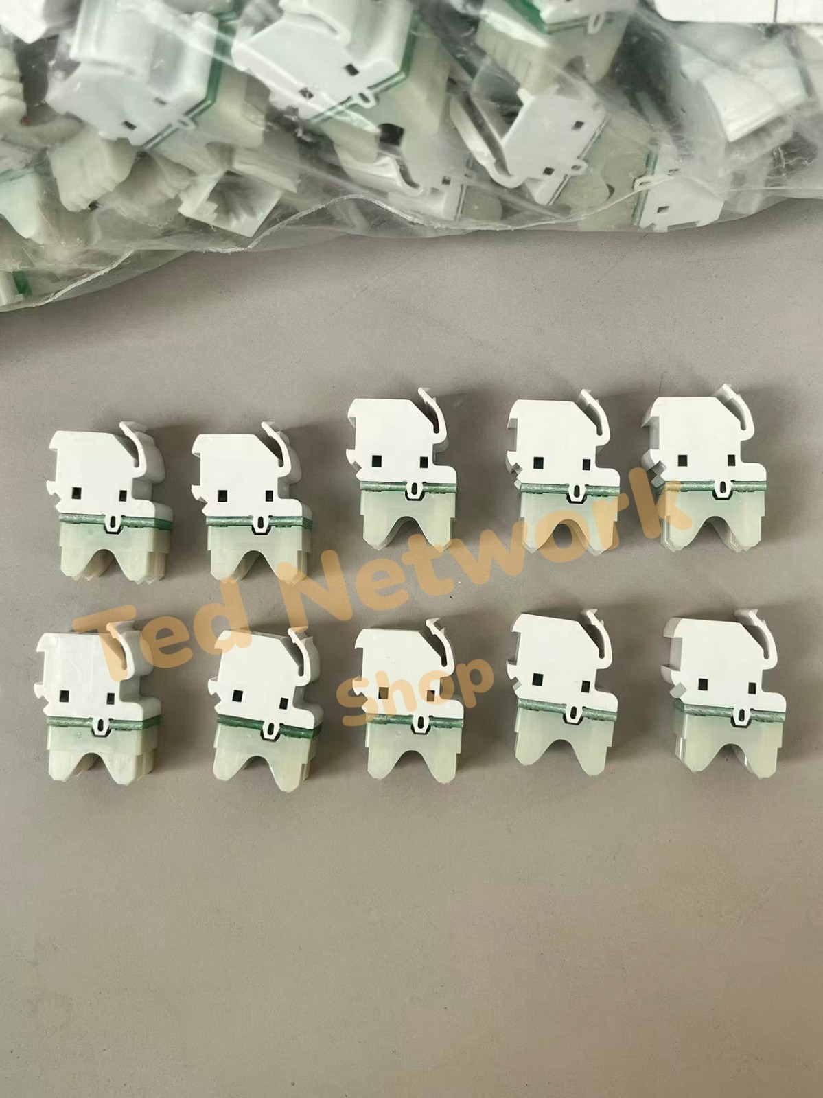 10 Pcs SIEMON MX6-02  Outlet  MAX CAT6 RJ45 Network Jack WHITE No Box NEW