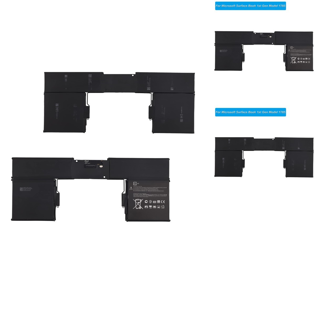 E-YIIVIIL Battery 93HTA001H G3HTA001H for Surface Book 1st Gen 1785