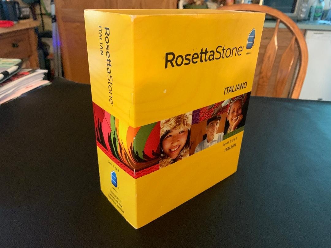 Rosetta Stone V3: Italian Level 1-3 with Audio Companion 1 & 3 w/Headset WIN/MAC