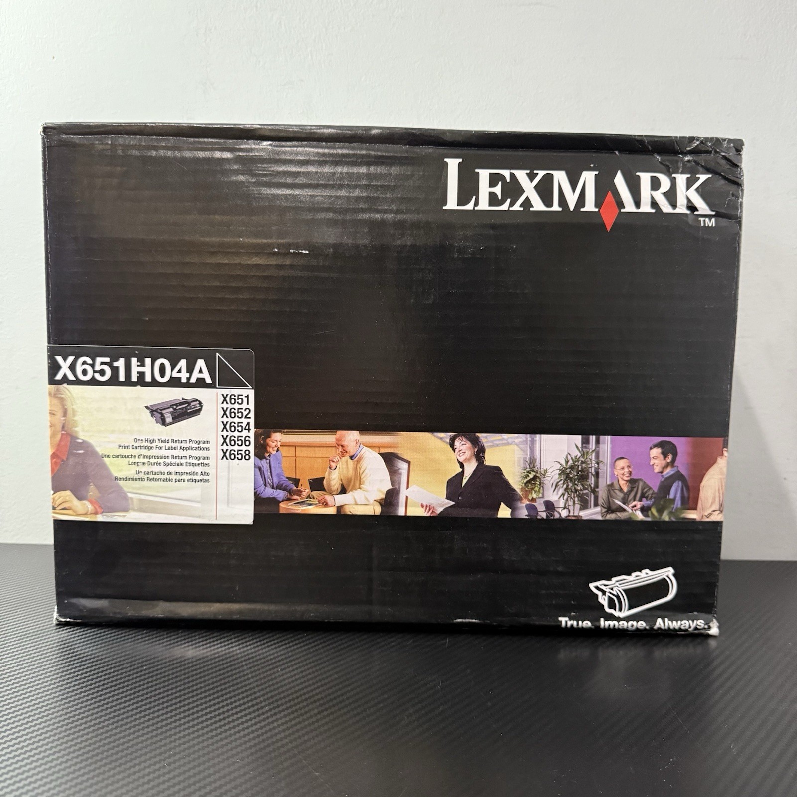 Lexmark X651H04A Return Program HighYield  Toner Cartridge For Label Application