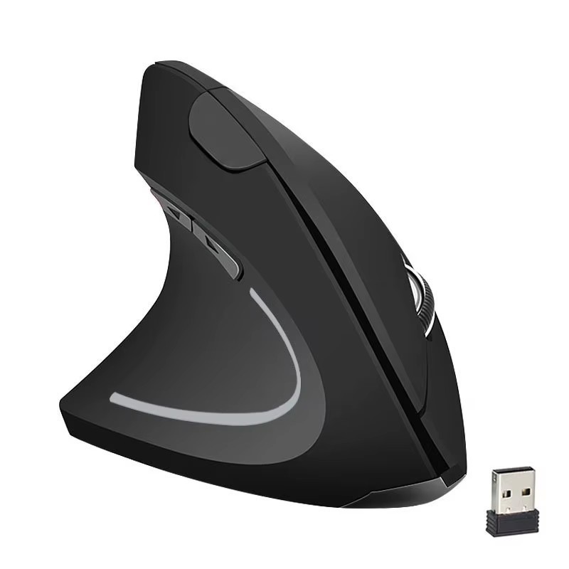 Navor Left-Handed Vertical Mouse 2.4G Wireless Ergonomic with Nano Receiver