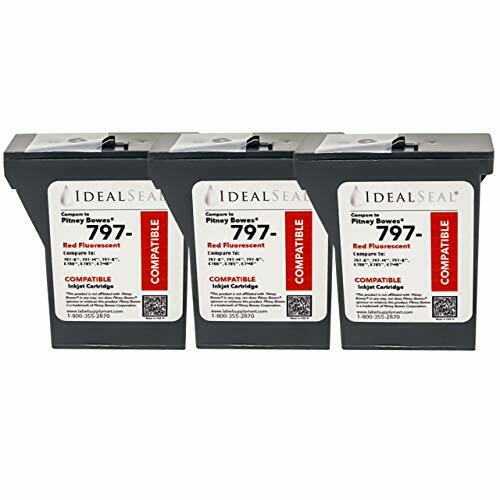 Three Pack High Quality Postage Meter Ink for K700, K7MO, 797-0, Cartridge (797)