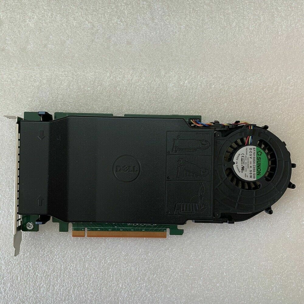 Dell SSD M.2 PCIe x4 Solid State Storage Adapter Card JV6C8 PHR9G 6N9RH 80G5N