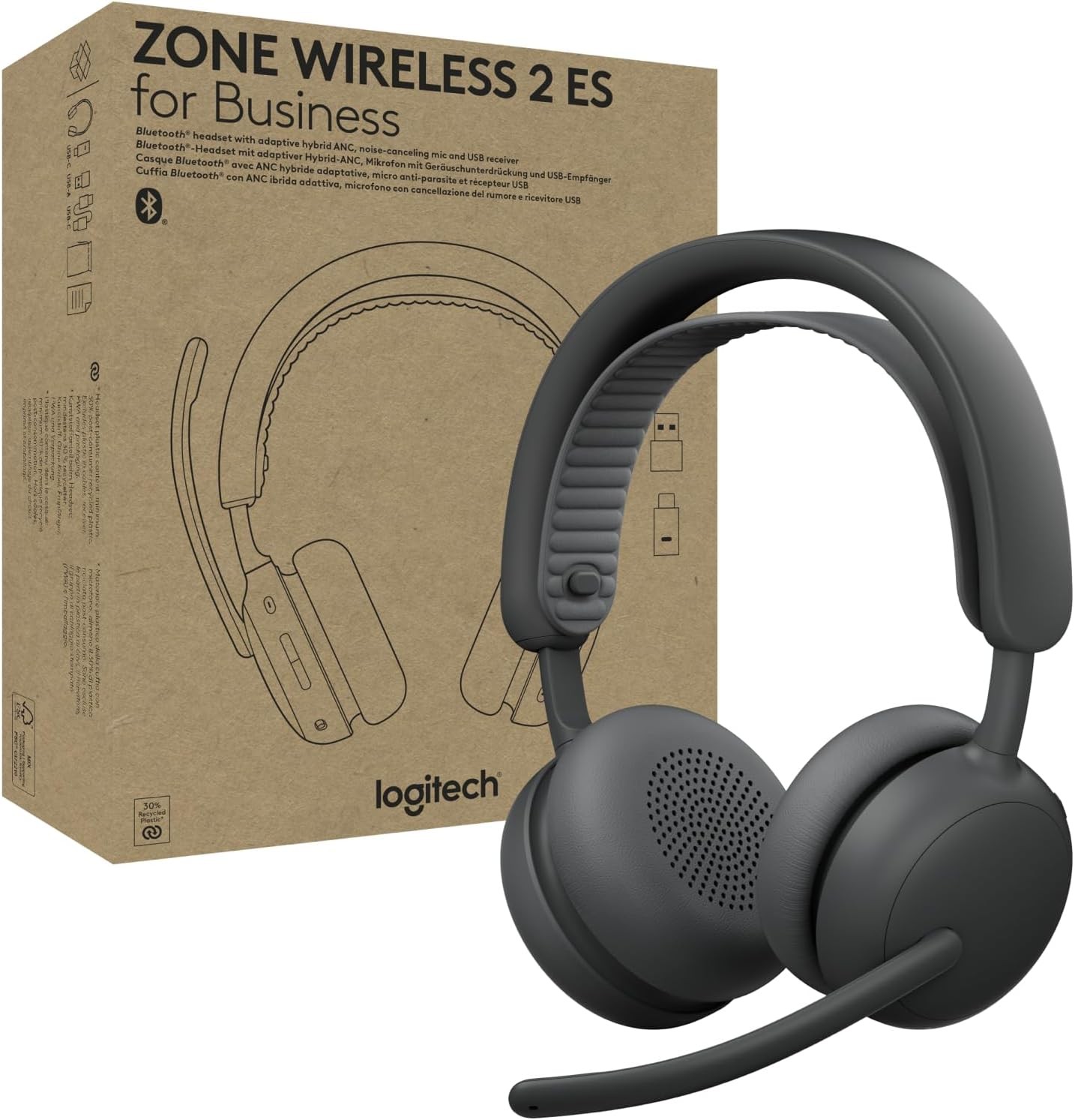 Zone Wireless 2 ES for BusinessÂ - Graphite