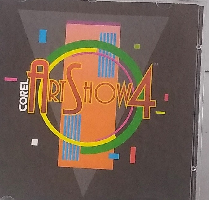 Corel Art Show 4 PC CD-ROM Photo Editing Software Art