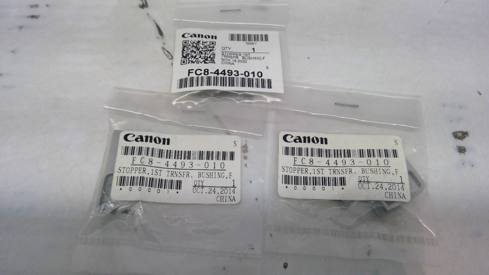 Genuine Canon Stopper 1st Transfer Front Bushing*Lot of 3* FC8-4493-010 FC84493