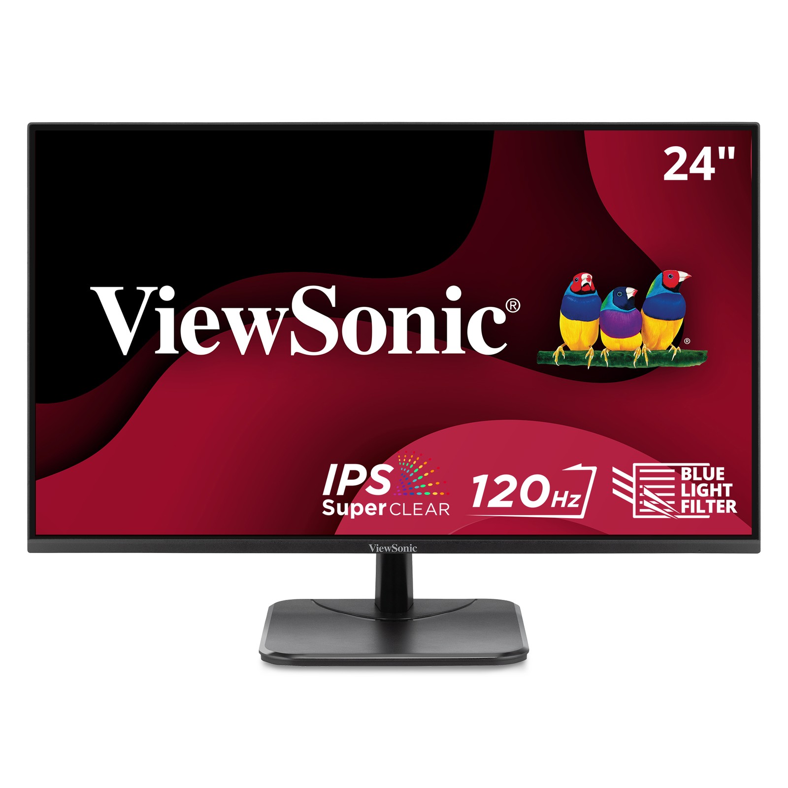 ViewSonic VA2456A-MHD 24 Inch IPS 1080p Monitor with 120Hz (CR)