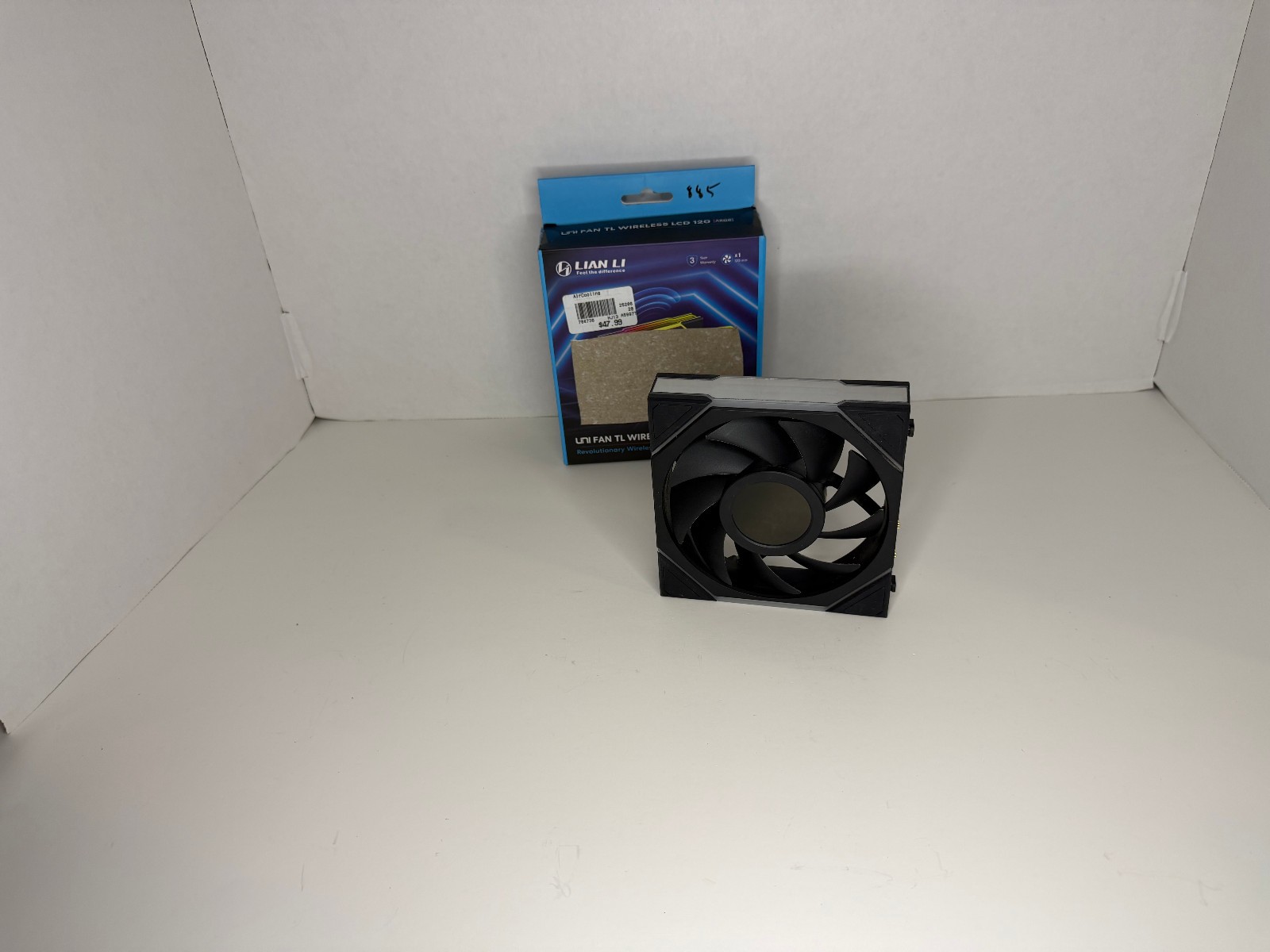 *Fans Only* Lian Li UNI FAN TL LCD Wireless 120mm - Black (1-Pack)