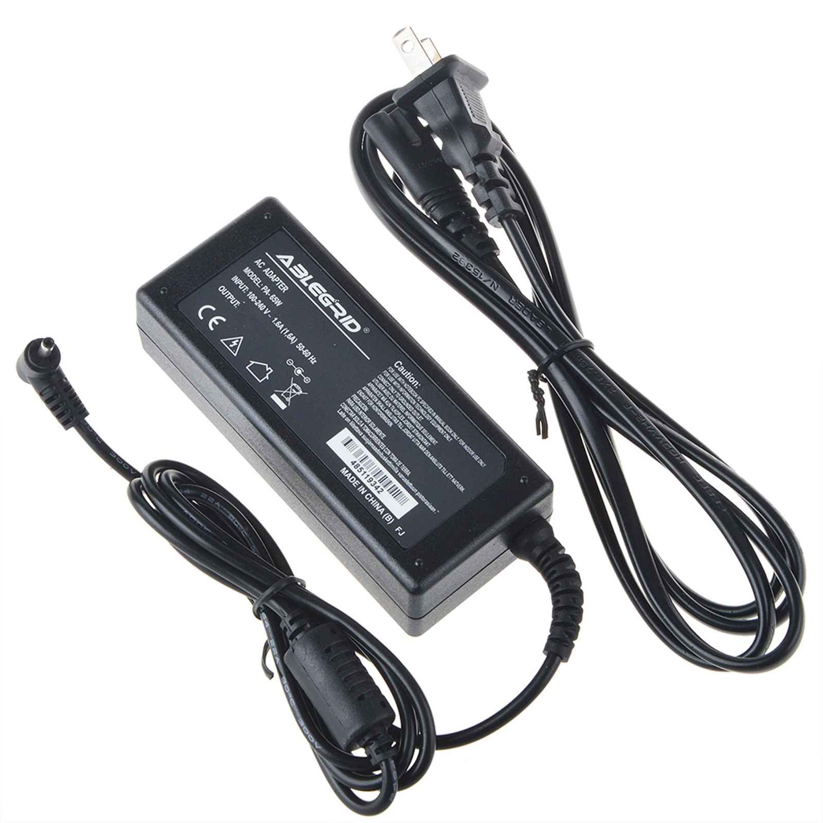 AC Adapter For LG UltraPC 16U70Q-G.AP76G 19065E BP Notebook Power Supply Cord