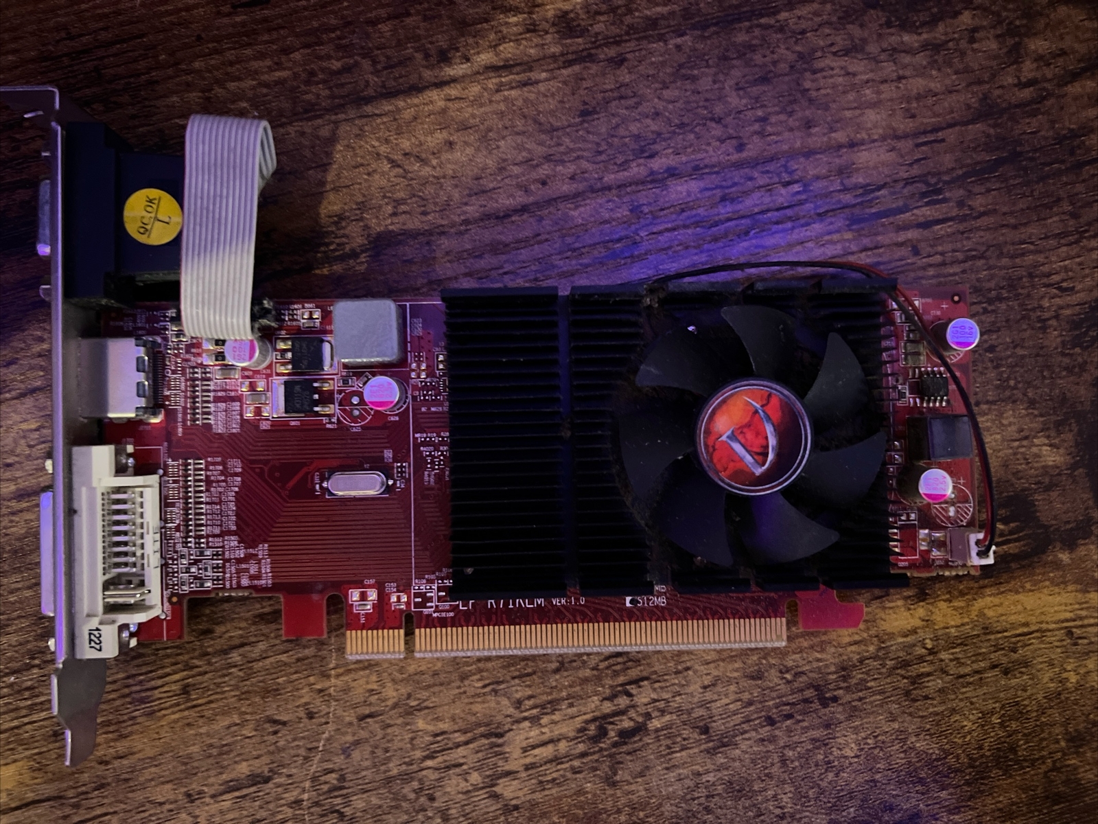 VisionTek AMD Radeon 4350 512MB x1 PCIe Graphics Video Card