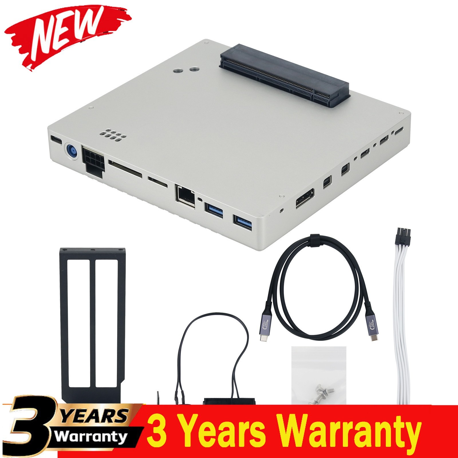 Portable CX GPU Dock Graphics Card Expansion Dock Double Thunderbolt 100W+15W