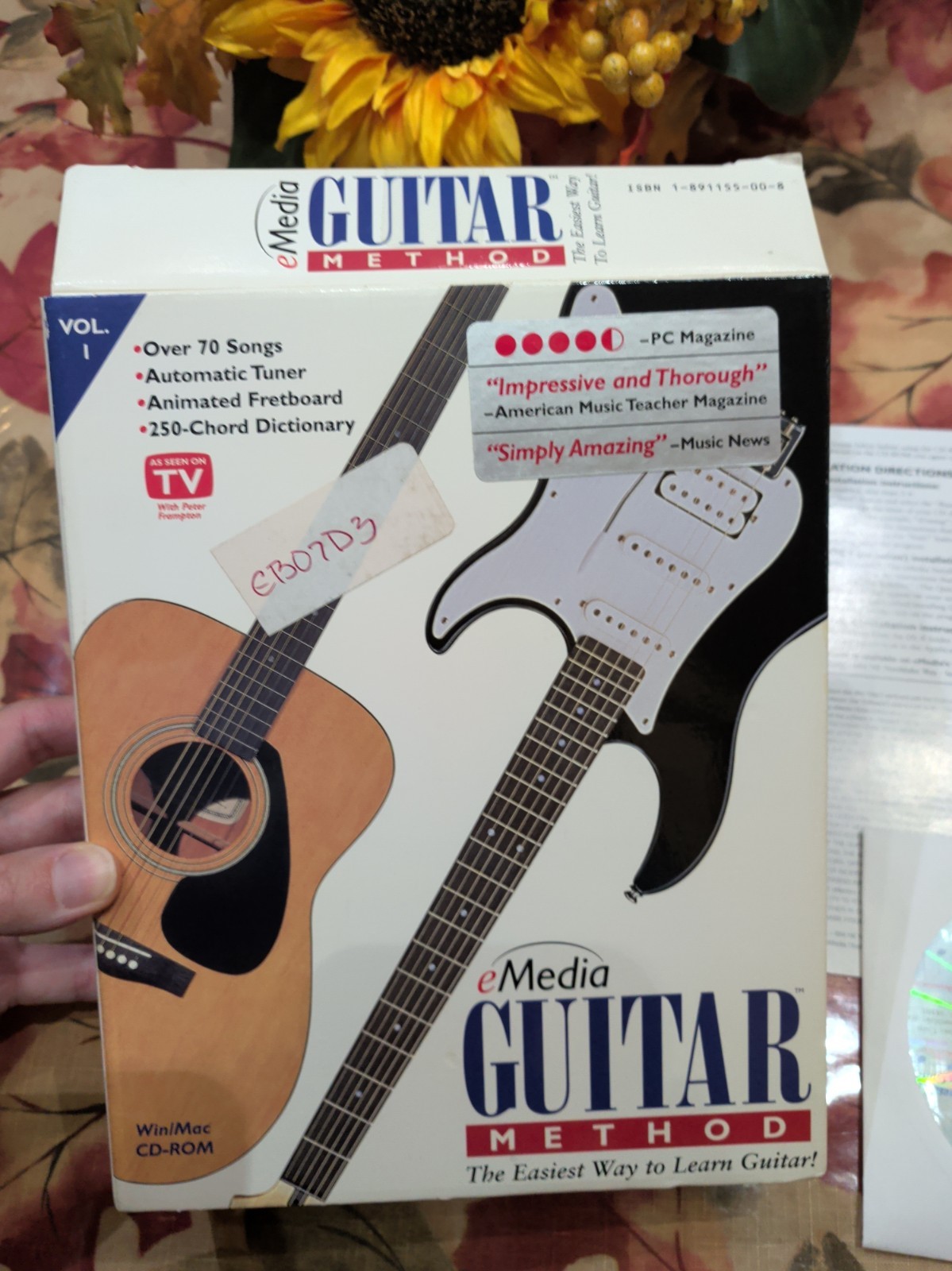 eMedia Guitar Method v1 for PC, Mac 
