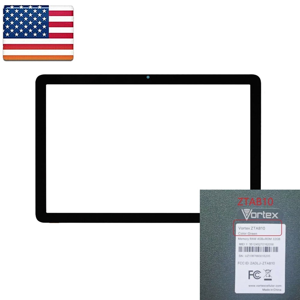 New 10.1 inch Touch Screen Panel Digitizer Glass For Vortex ZTAB10 Z TAB10