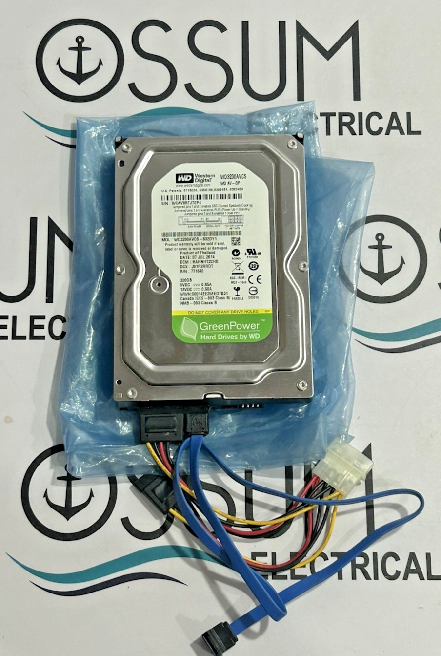 WESTERN DIGITAL WD AV-GP Desktop Hard Disk Drive 320GB FREE FAST SHIPPING
