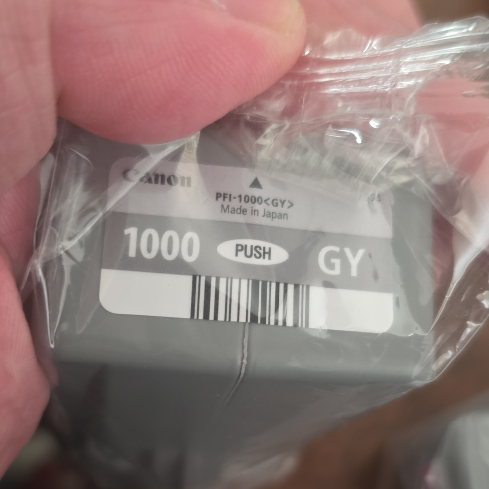 Canon Genuine PFI-1000 GY Gray Ink Cartridge Original Printer Model