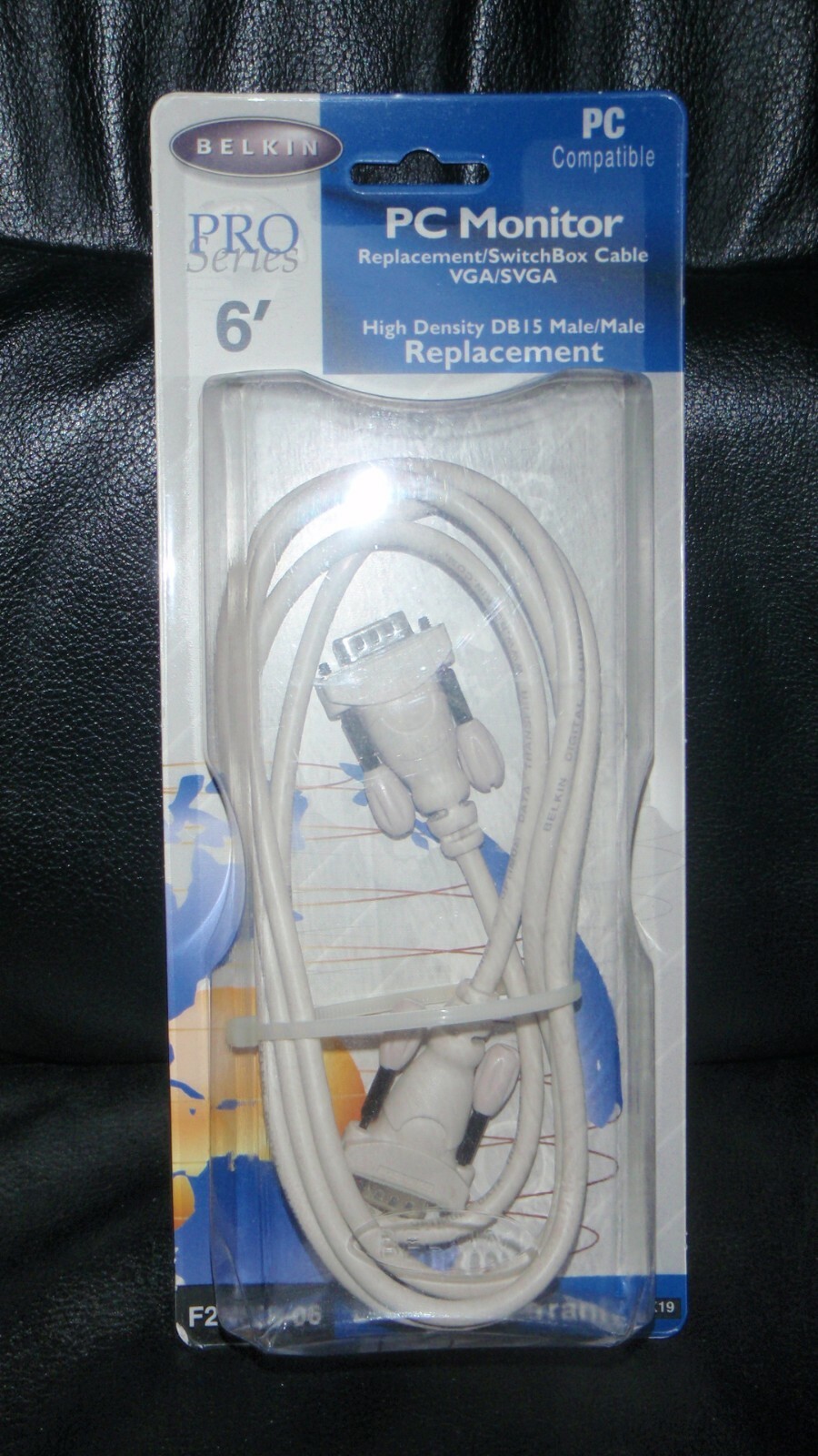 Belkin F2N028-06 Pro Series 6' PC Monitor Replacement/Switchbox Cable VGA/SVGA