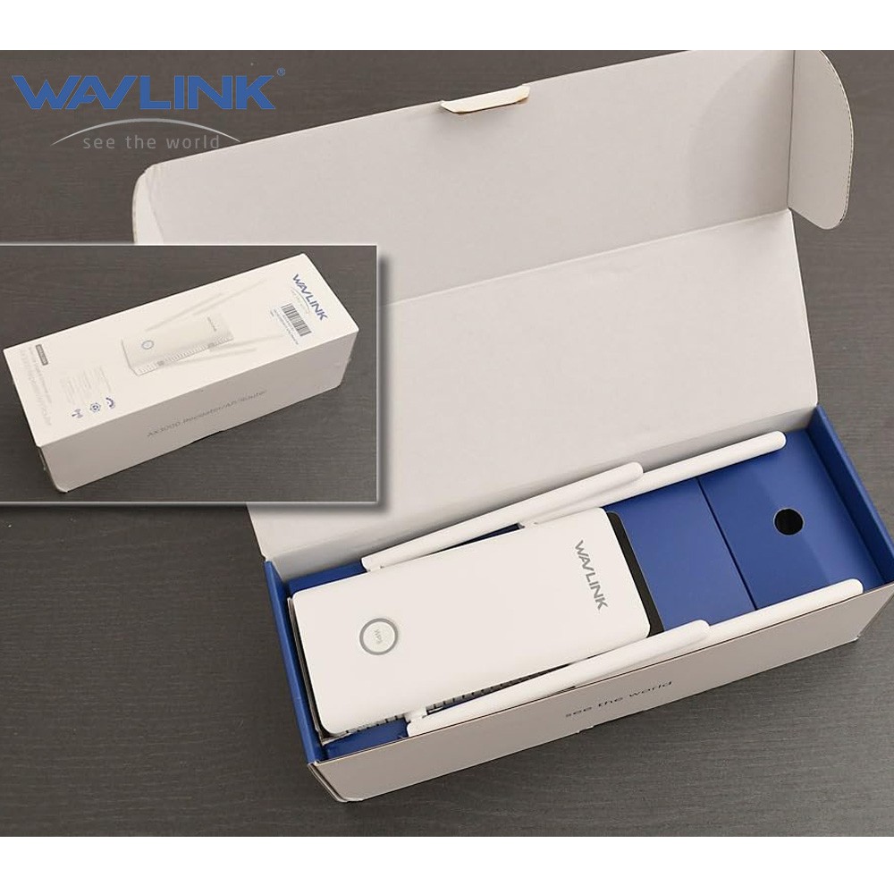 WAVLINK AX3000 2PCS WiFi 6 Router Home WiFi Extender Mesh Signal Repeater