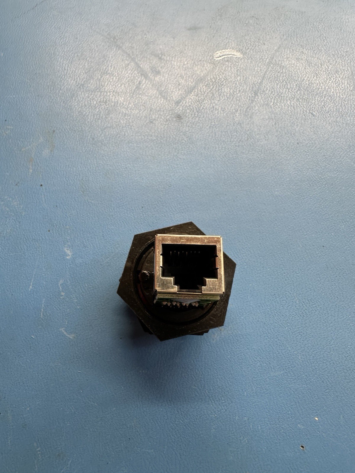 TE Connectivity 1546413-3 Ethernet RJ-45 Bulkhead Passthrough