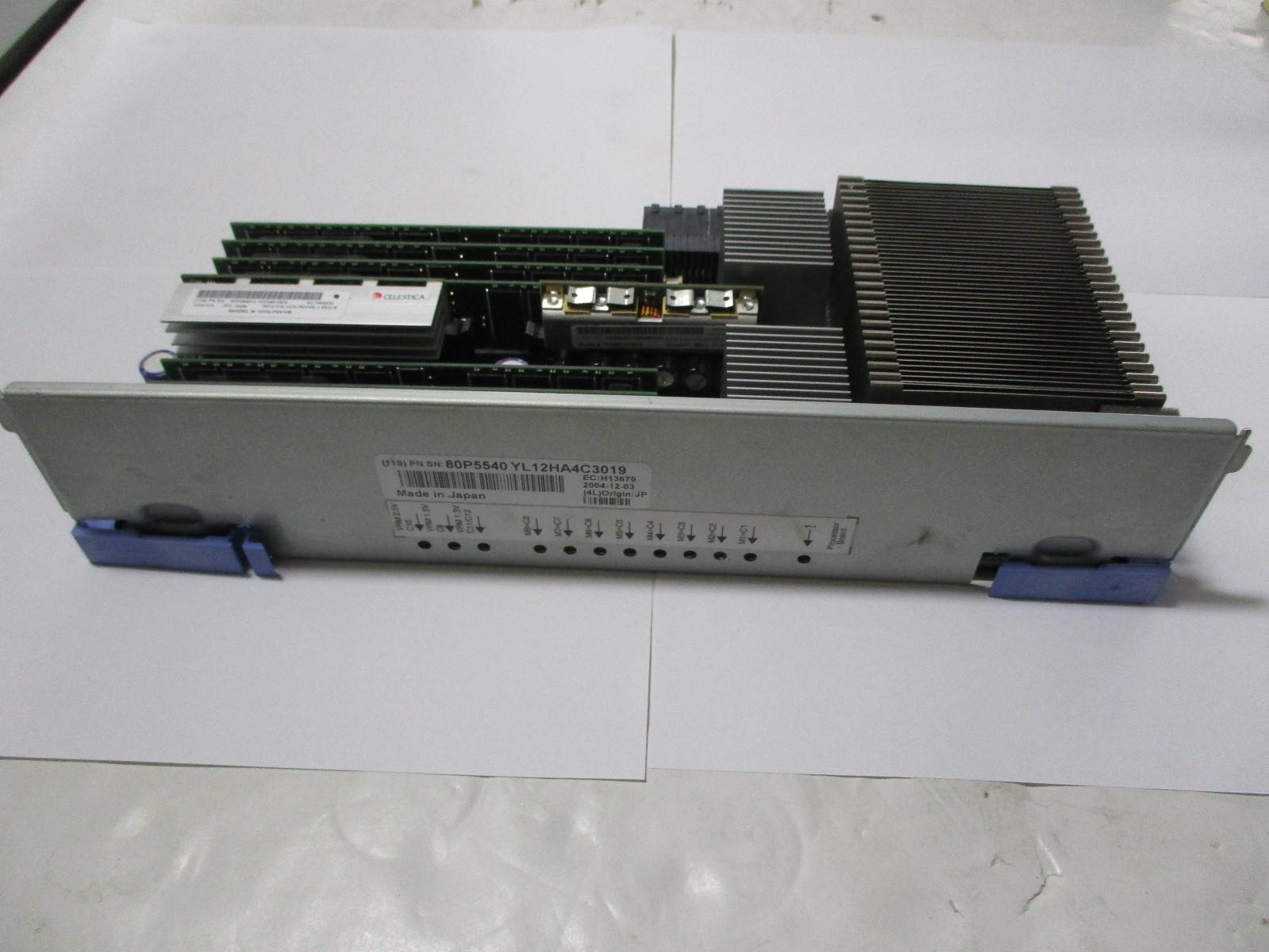 IBM 80P5540  2-Way 1.5ghz Power 5 Processor Card W/ 97P2642 VCN-P0VVB-1 REV B 