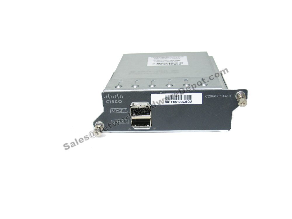 Cisco Genuine 2960-X FlexStack-Plus Module C2960X-STACK, 1 Year Warranty
