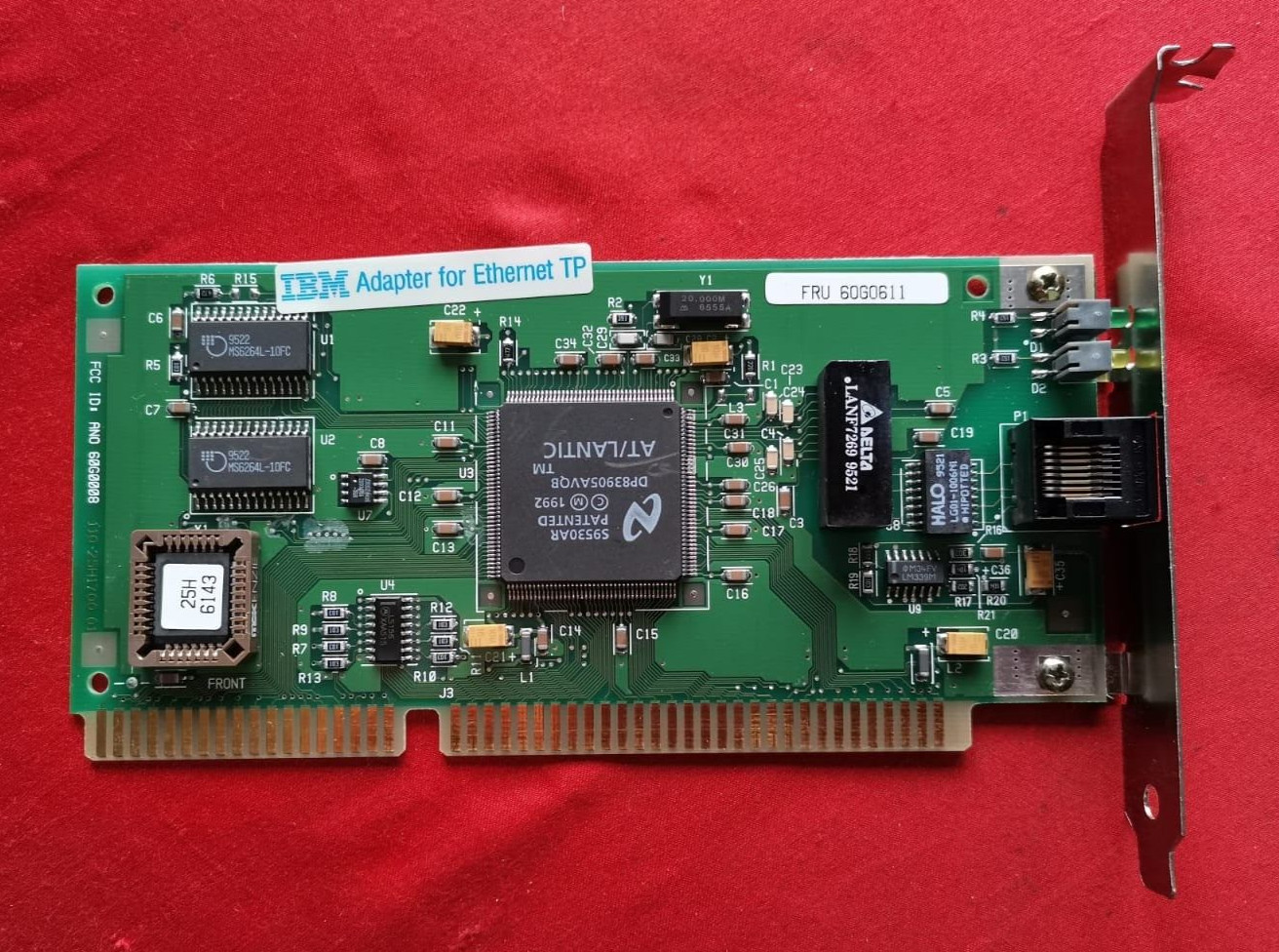 IBM 60G0611 ISA LAN ADAPTER ETHERNET TP 