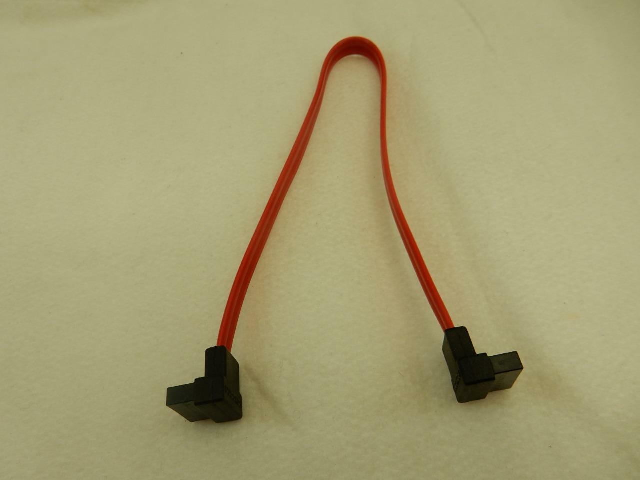 2) NEW 10" Right Angle SATA III 6Gbps Data Cable Hard Drive SSD DVD CDROM BLURAY