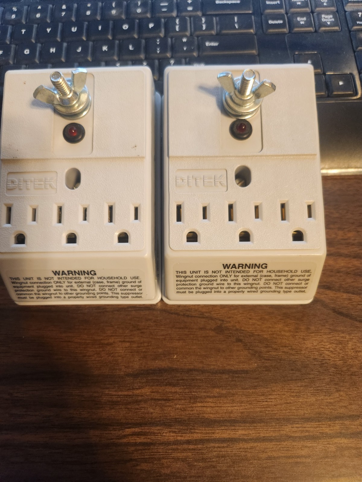 Ditek DTK-3GTP Plug-In AC Surge Protection for use with grounding systems.