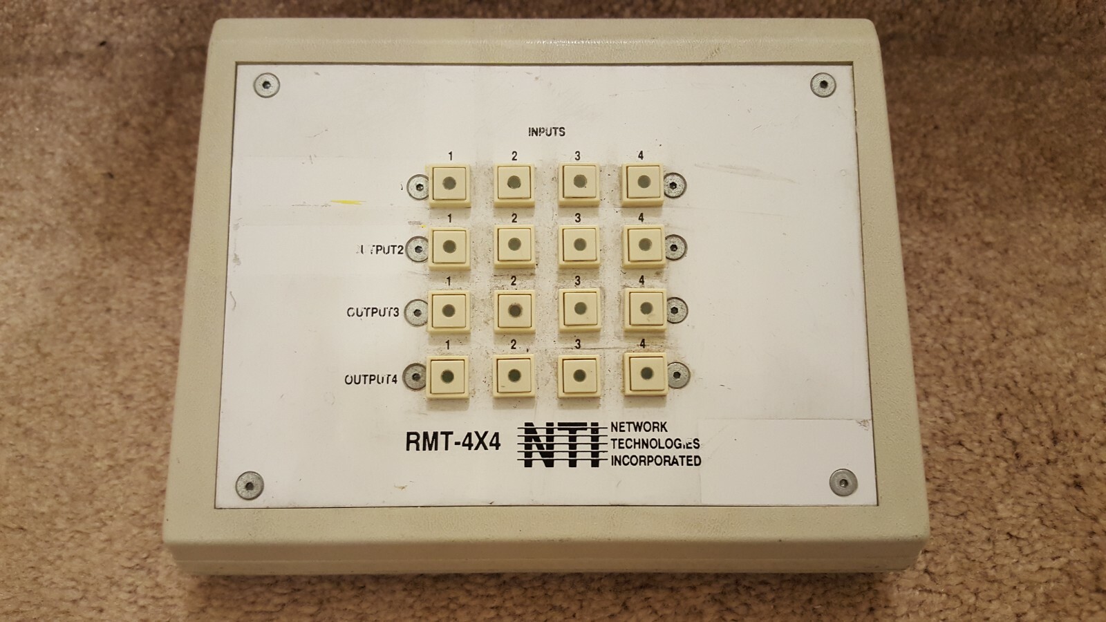 NTI RMT- 4x4 Network Technologies Incorporated 