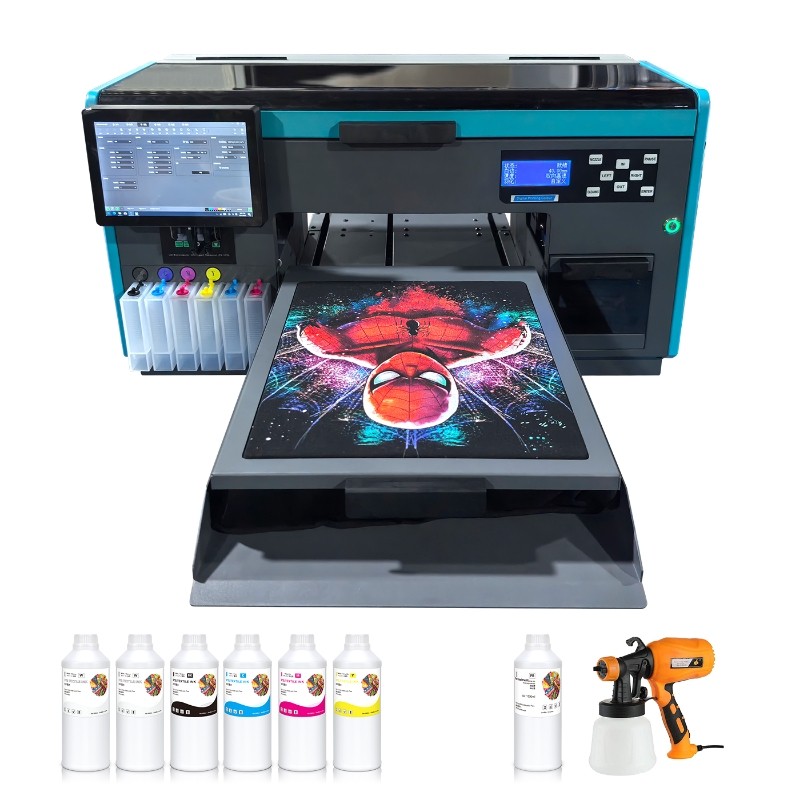  A3 DTG Printer Machine High Resolution Direct to Garment for Textile Printing 