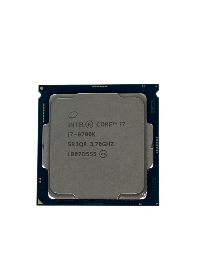 Intel Core i7-8700K 8th Gen SR3QR 3.70GHz 6-Core 12M LGA-1151 CPU