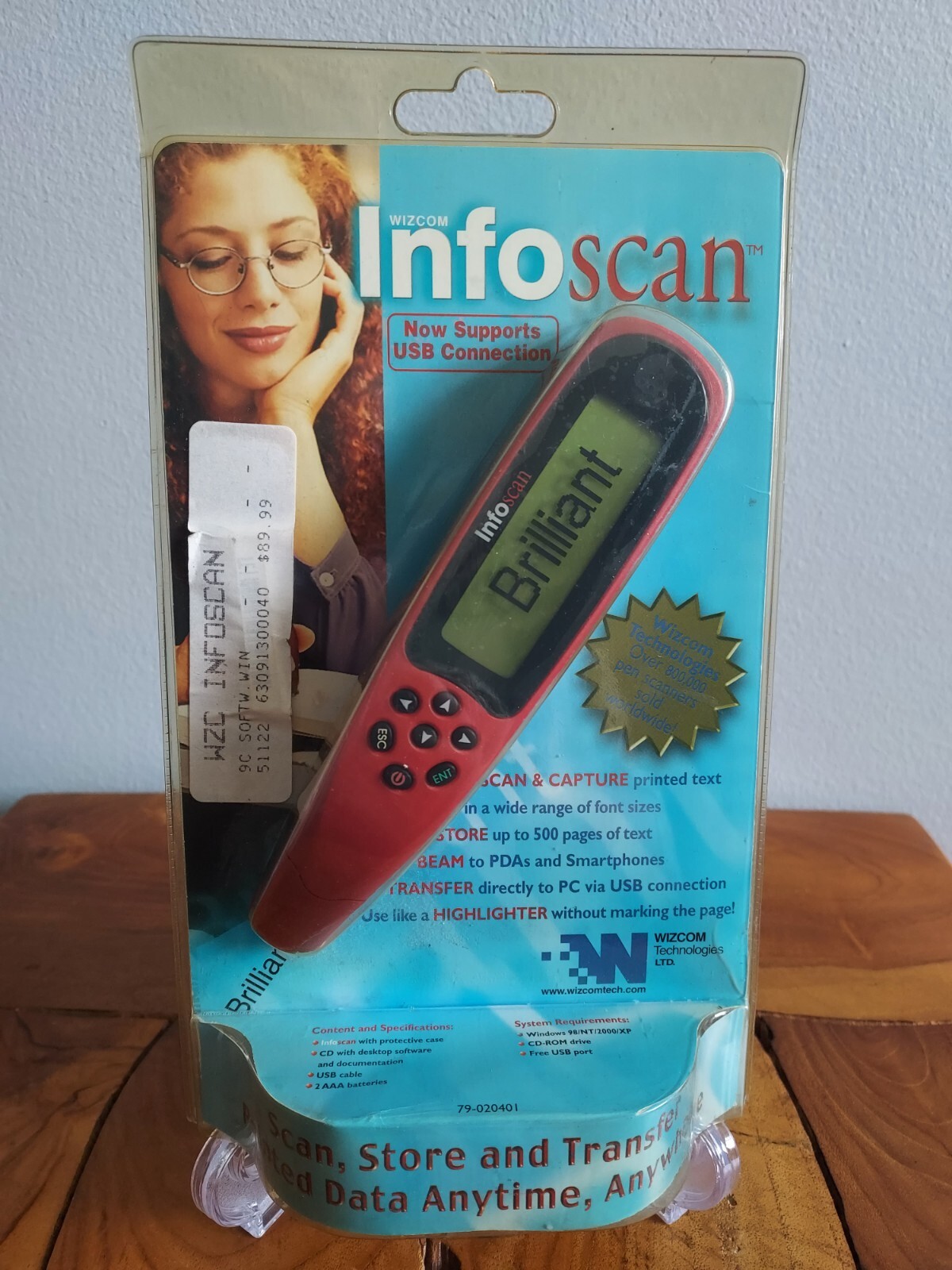 Wizcom InfoScan Handheld Portable Scanning Pen