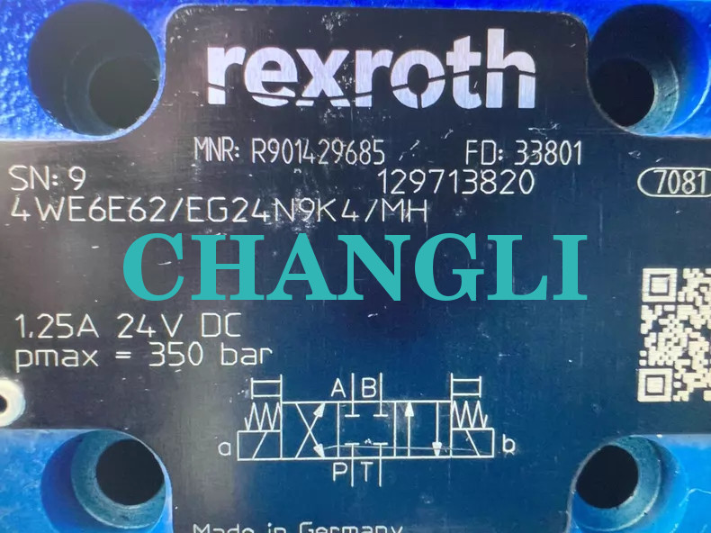 1PCS Rexroth R901429685 4WE6E6X/EG24N9K4/MH solenoid valve new via FedEx or DHL
