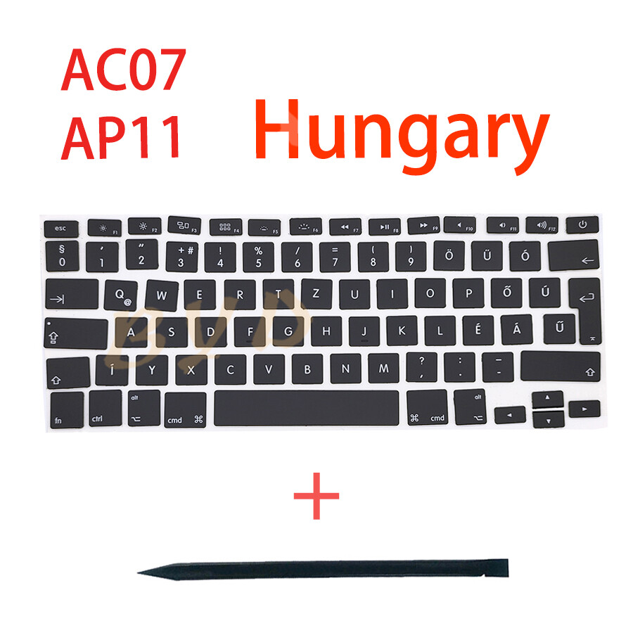 New Hungary Keycaps For Macbook Air Pro Retina 13" 15" Key Cap AC07 AP11 Type