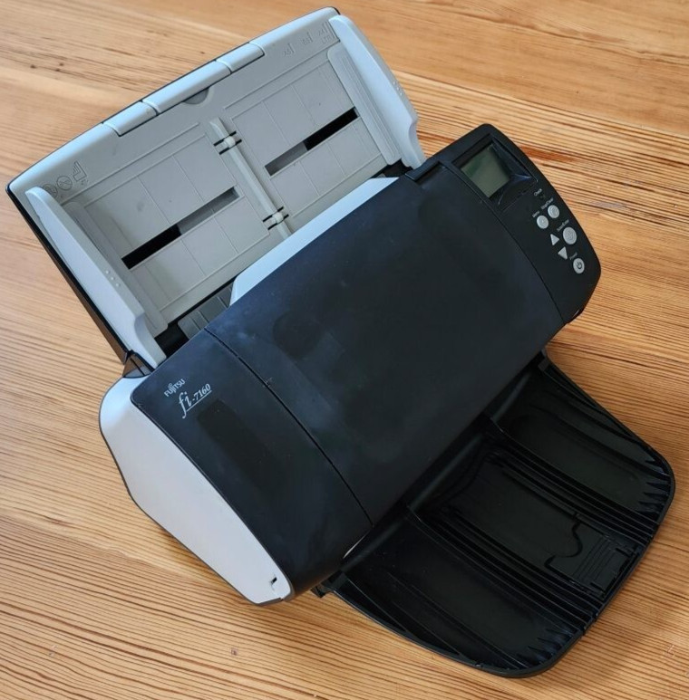 Fujitsu fi-7160 Color  Scanner Tested Works Great