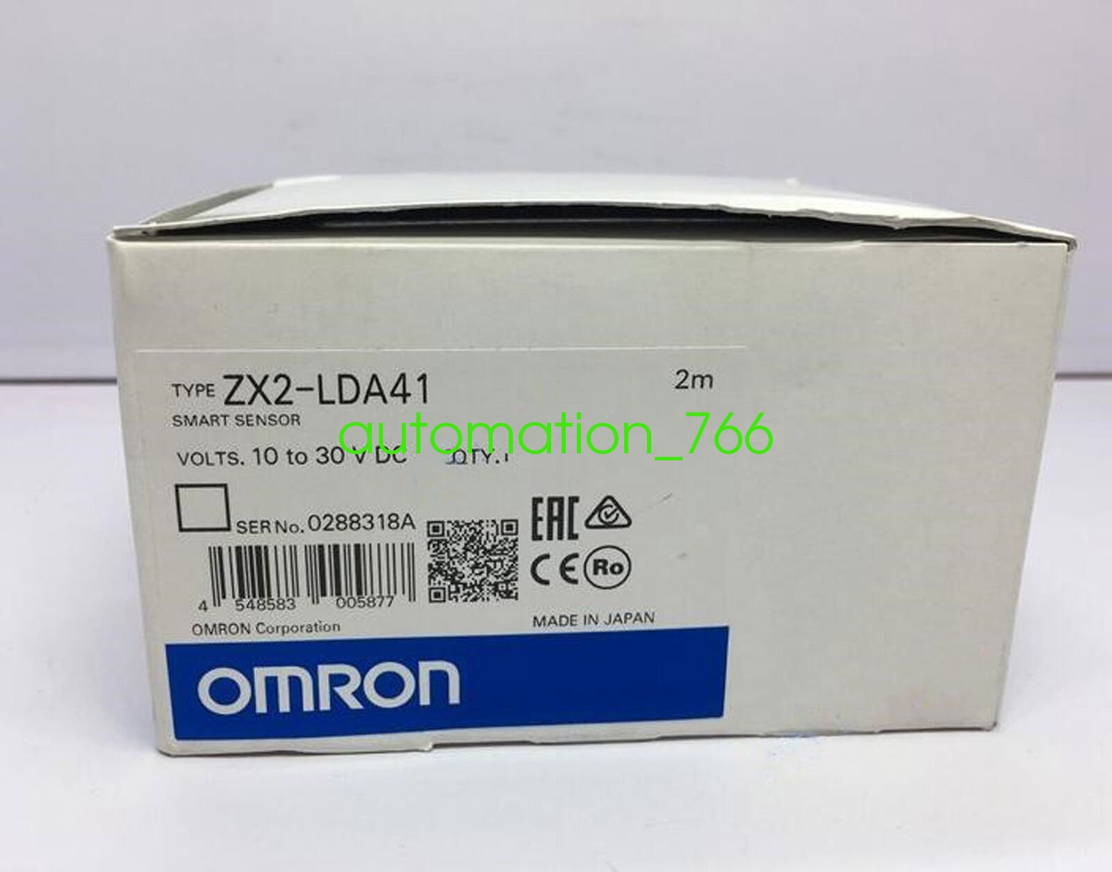 1PCS New For OMRON Laser Smart Sensor ZX2-LDA41 shipping Via DHL/Fedex