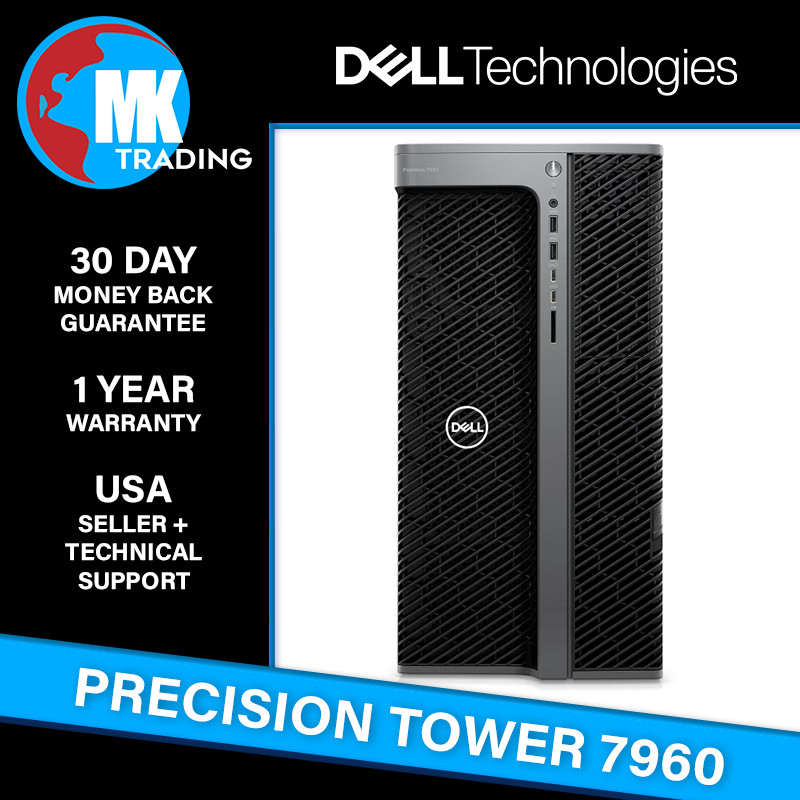 Dell Precision 7960 Tower Workstation -V1- Choose CPU/RAM/Drive/GPU - Wholesale