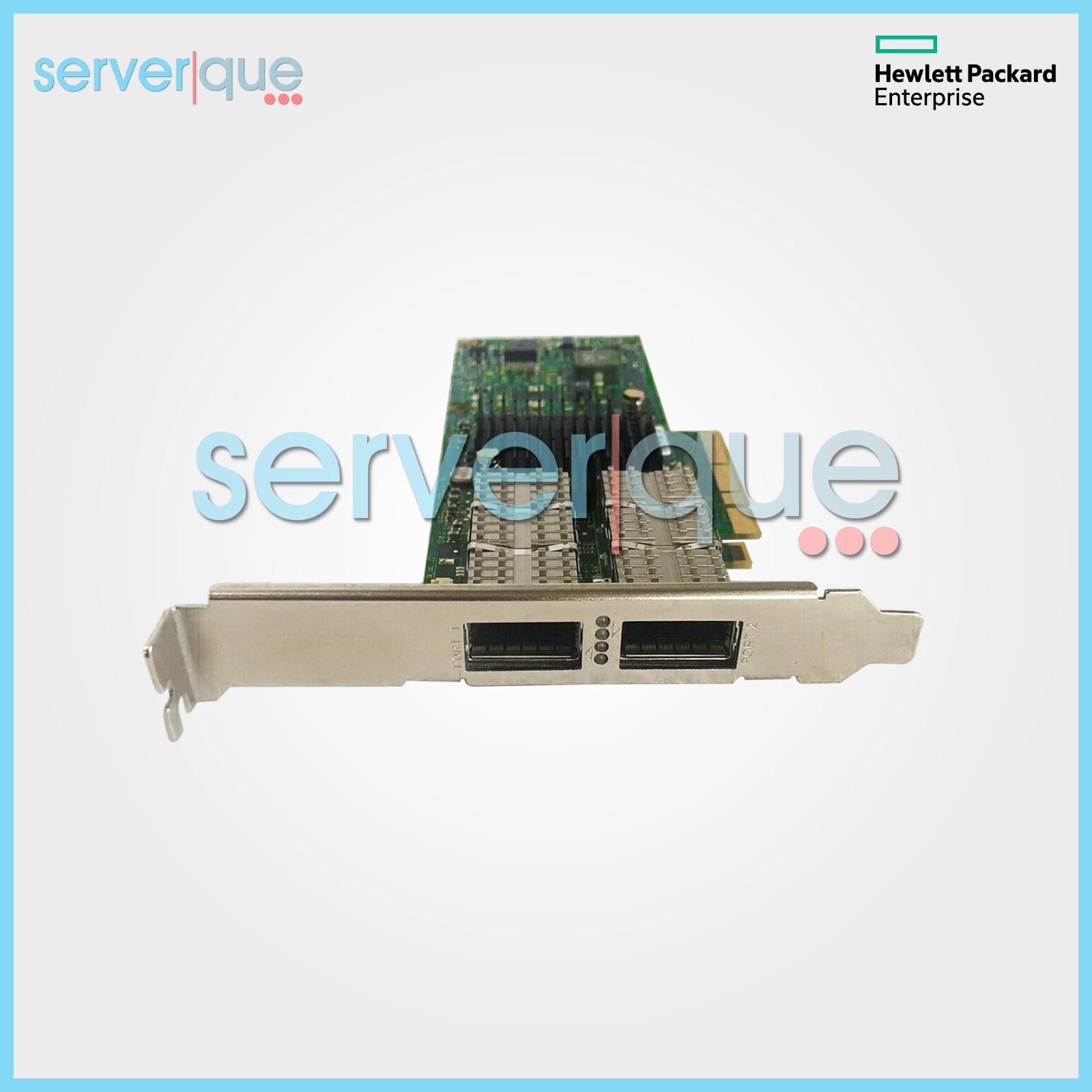 592520-B21 HP InfiniBand 4X QDR ConnectX-2 PCIe G2 Dual Port HCA 593412-001