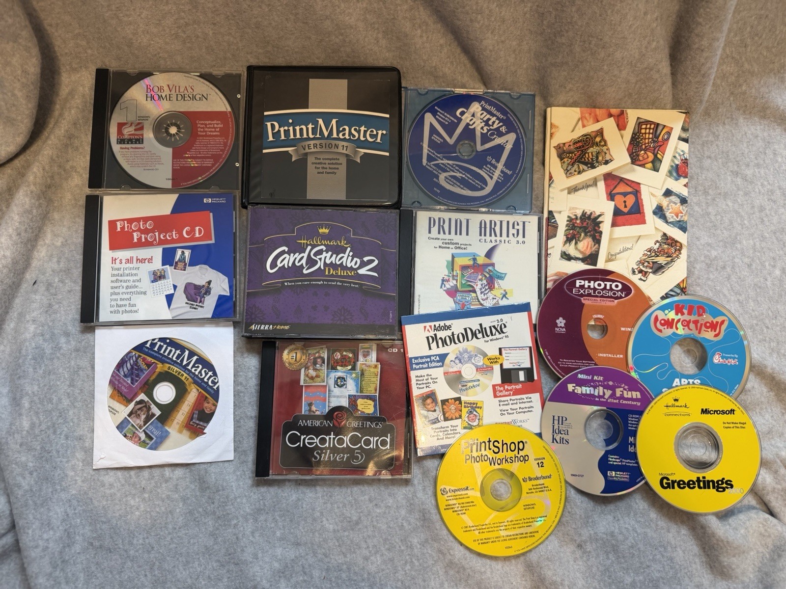Set Of 15 Miscellaneous Crafting Computer Programs