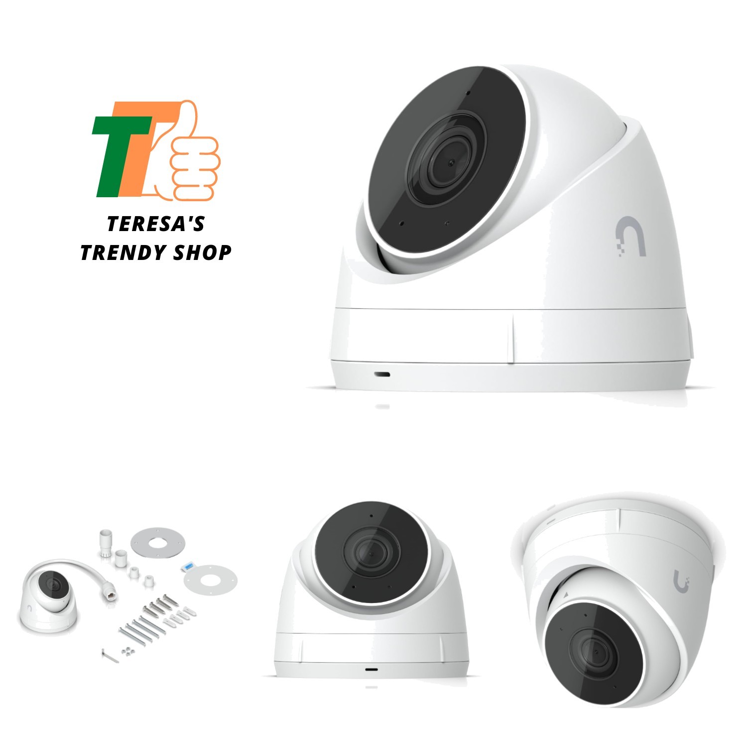 Weatherproof 2K Ubiquiti Ultra Camera - Infrared Night Vision & Audio Recording