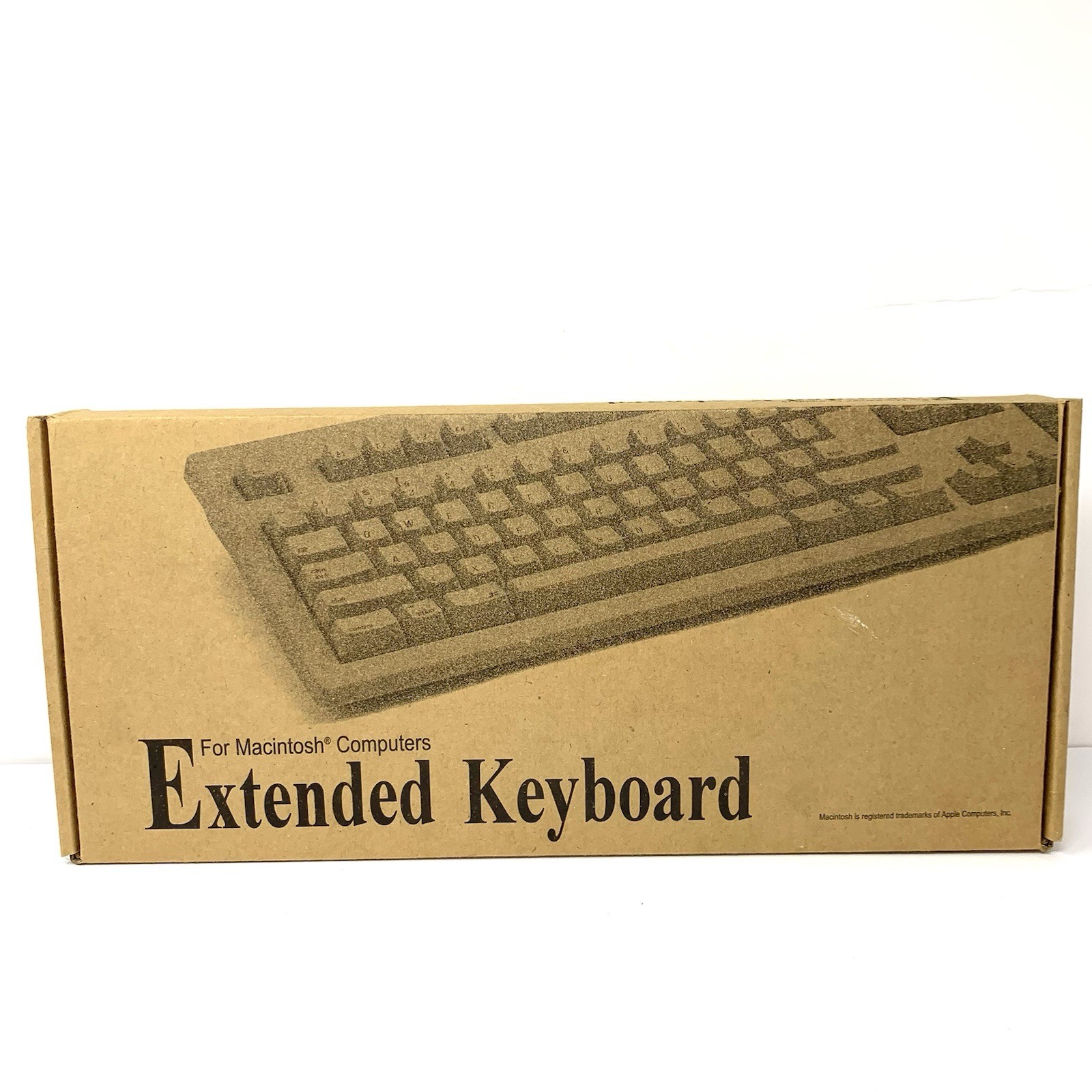 Vintage 1996  Apple Compatible Macintosh Extended Keyboard Model KB-405 New