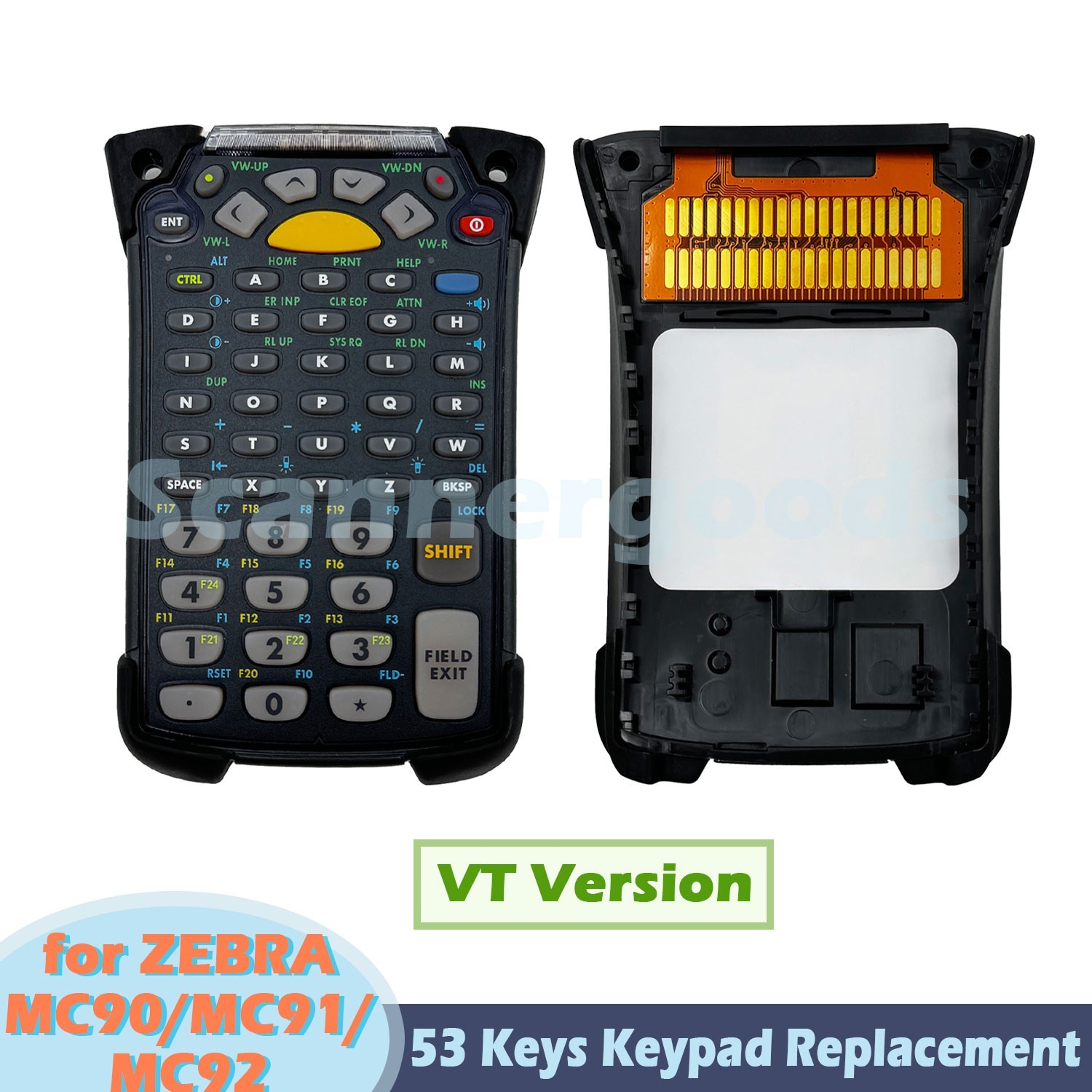 53-Key VT Version Keypad Replacement for Zebra MC9190 MC92N0 MC9090